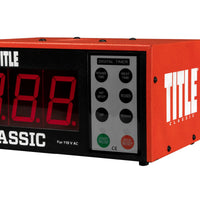 variant:lifestyle::TITLE Classic XL Digital Gym Timer up close view of the buttons