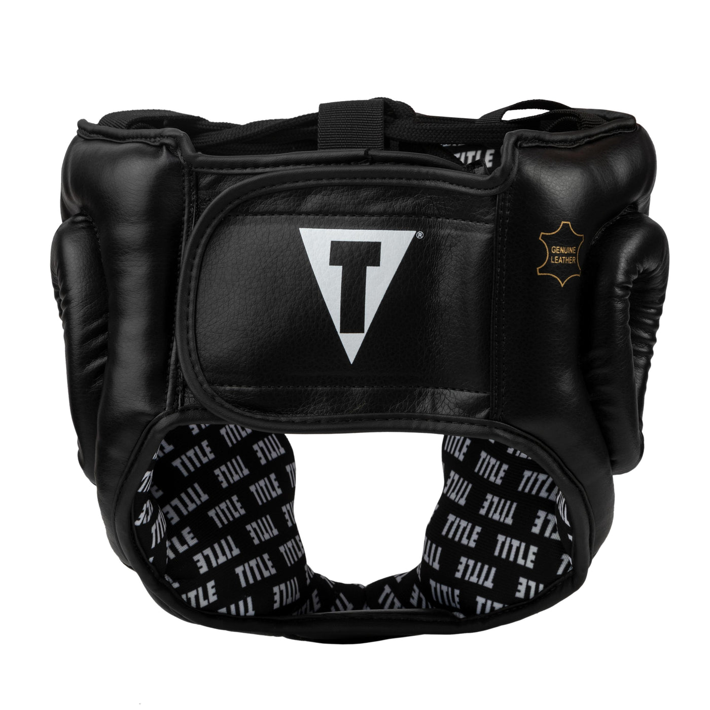 variant:black::TITLE Classic Full Coverage Training Headgear 2.0 back view