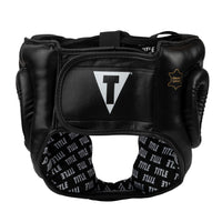 variant:black::TITLE Classic Full Coverage Training Headgear 2.0 back view