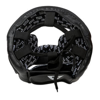 variant:black::TITLE Classic Full Coverage Training Headgear 2.0 top view 