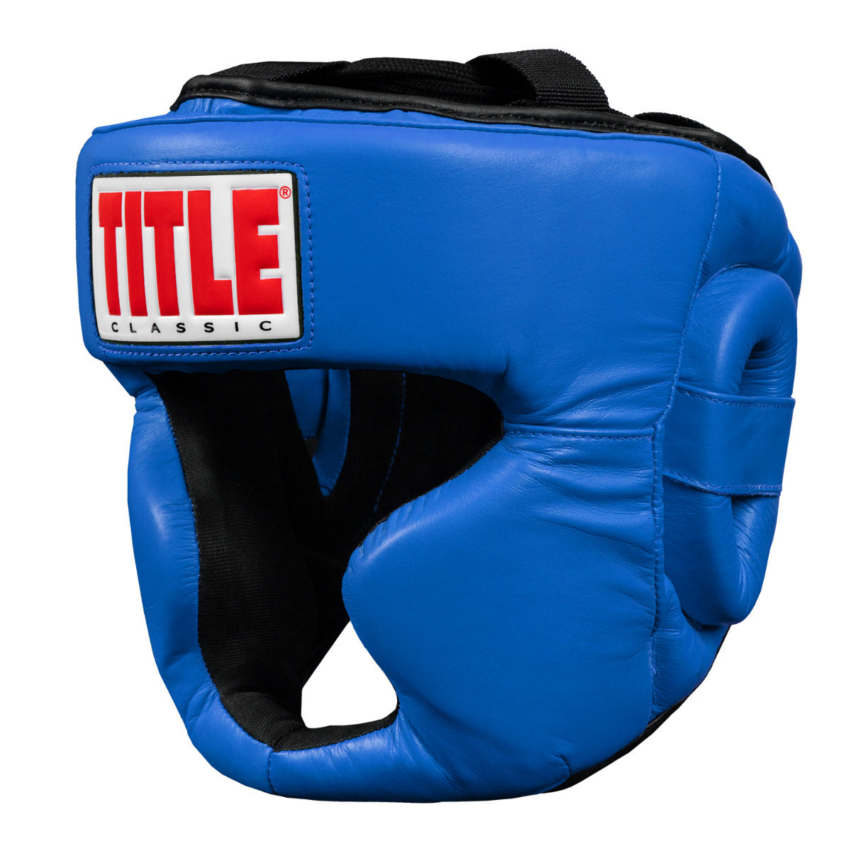 color:Blue/Black::TITLE Classic Full Coverage Training Headgear 2.0 main view