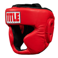 color:Red/Black::TITLE Classic Full Coverage Training Headgear 2.0 main view