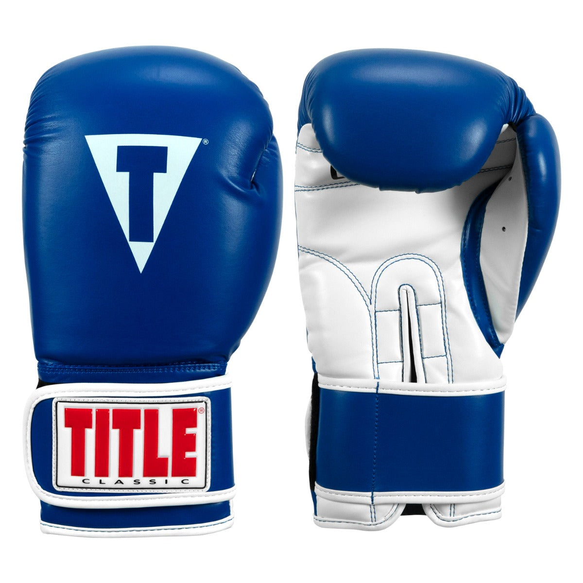 color:blue/white::TITLE Classic Pro Style Training Gloves 3.0 main view