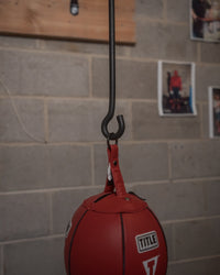 variant:lifestyle::TITLE Boxing Resistance Band Double End Bag Cable 2.0 bag hanging