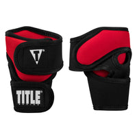 color:Red/Black::TITLE boxing Deluxe Weighted Gloves 2.0 main view
