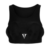 variant:lifestyle::TITLE Boxing Advanced Chest Guard & Compress Bra V2 front view