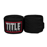 color:black::TITLE Boxing Fight Back Semi-Elastic Hand Wraps main view