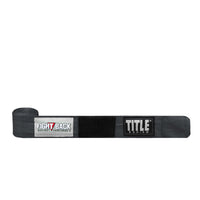 variant:Dark Grey::TITLE Boxing Fight Back Semi-Elastic Hand Wraps front view