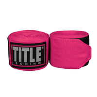 color:Pink::TITLE Boxing Fight Back Semi-Elasitc Hand Wraps main view