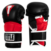 variant:lifestyle::TITLE MMA Full Contact Sparring Gloves side view