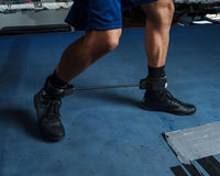 variant:lifestyle::TITLE Boxing Fast Feet 2.0 in use in a boxing gym