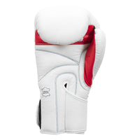 variant:white::Fighting Leather Training Gloves fourth view
