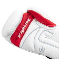 variant:white::Fighting Leather Training Gloves fifth view