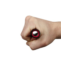 variant:lifestyle::TITLE Boxing Power Puncher's Fist Grips in a boxer's fist