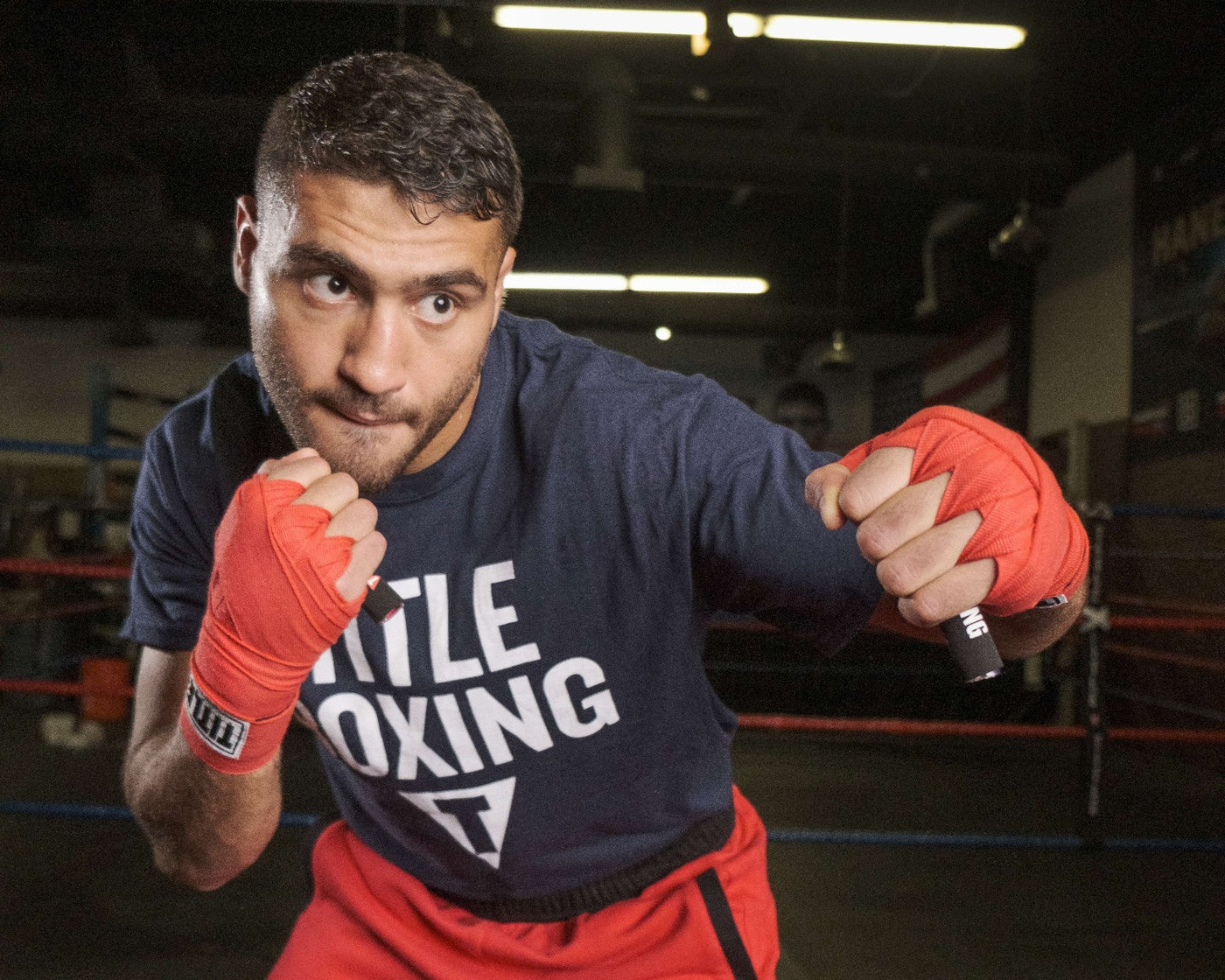 variant:lifestyle::TITLE Boxing Power Puncher's Fist Grips in use