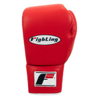 variant:red::Fighting Fury Professional Lace Training Gloves third view