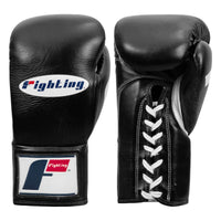 color:Black::Fighting Fearless Certified Pro Fight Gloves II