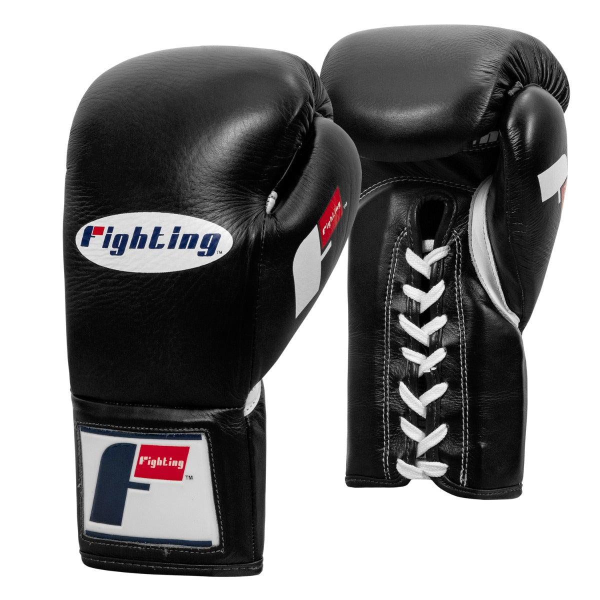 variant:Black::Fighting Fearless Certified Pro Fight Gloves II side view