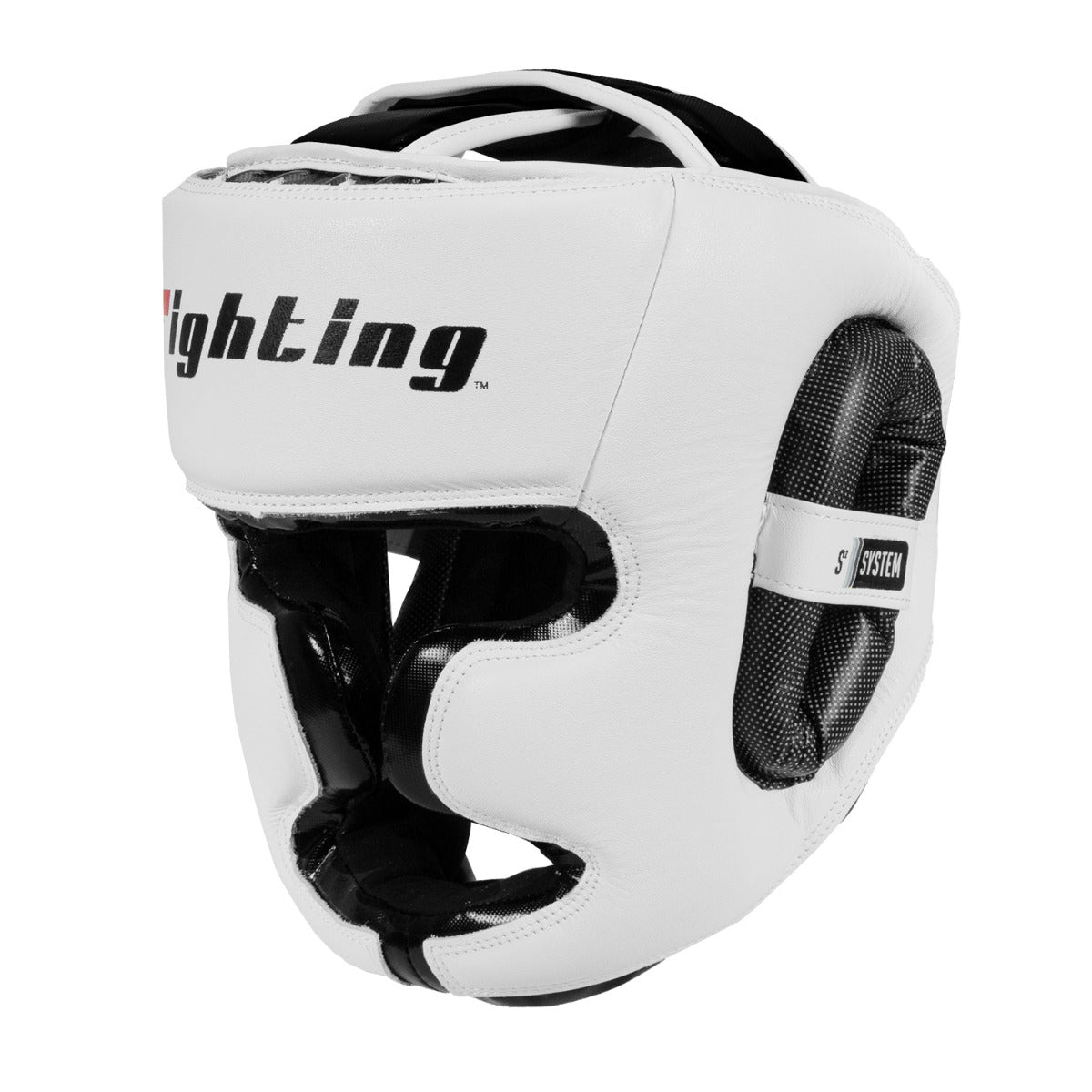 color:White/Black::Fighting S2 GEL Power Full Training Headgear