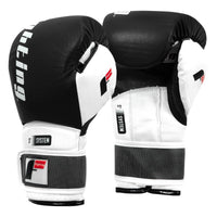 variant:Black/White::Fighting S2 GEL Power Sparring Gloves side view