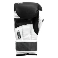 variant:Black/White::Fighting S2 GEL Power Sparring Gloves back view