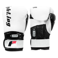 color:White/Black::Fighting S2 GEL Power Sparring Gloves