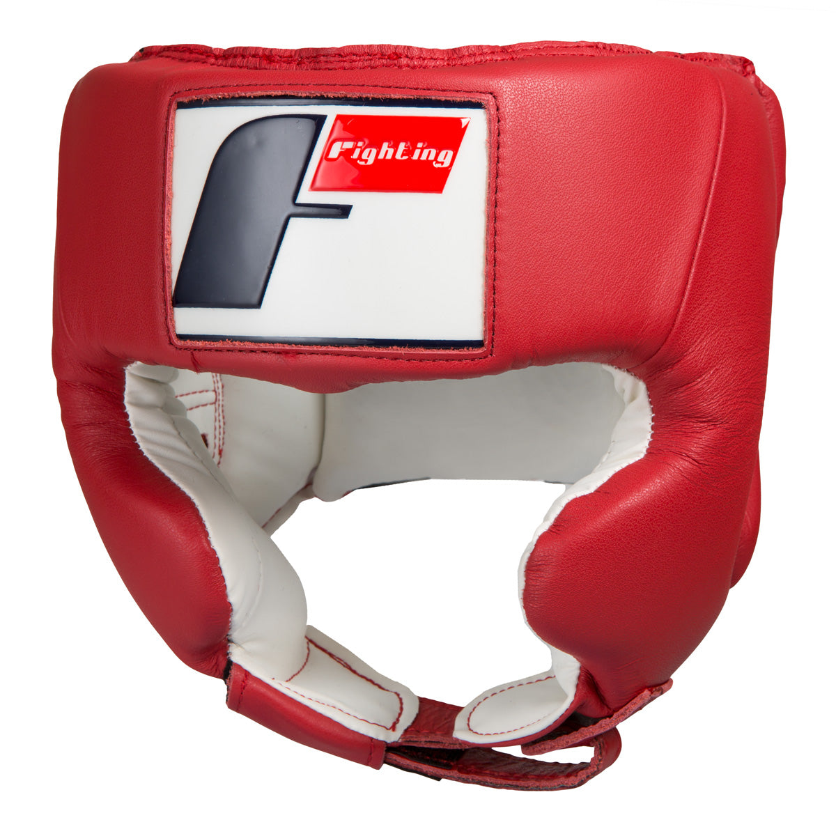 color:Red::Fighting USA Boxing Competition Headgear with Cheeks