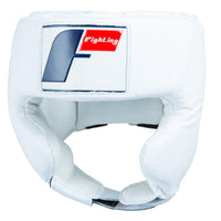 color:White::Fighting USA Boxing Competition Headgear with Cheeks