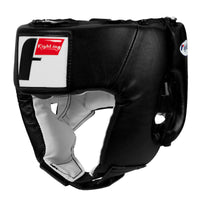 color:black::Fighting USA Boxing Competition Open Face Headgear main view
