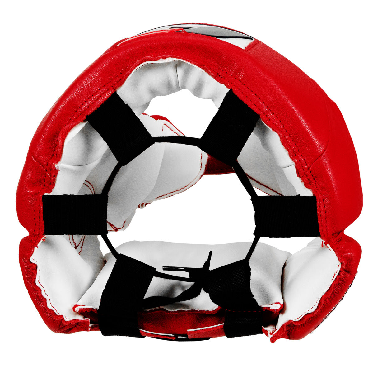 variant:red::Fighting USA Boxing Competition Open Face Headgear top of headgear