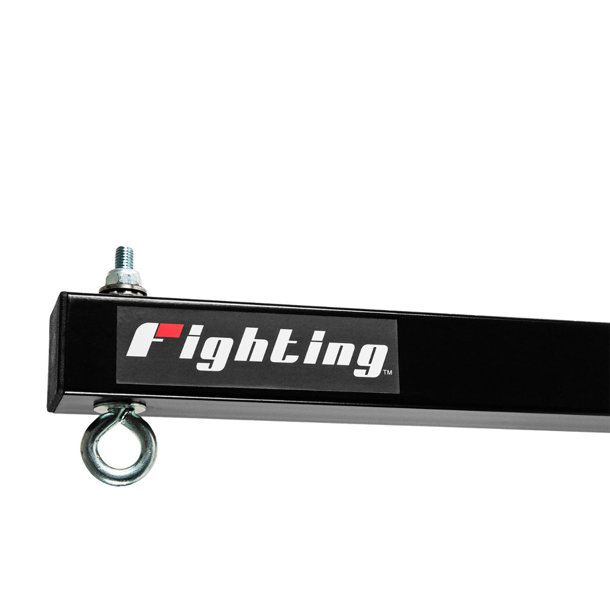 variant:lifestyle::Fighting Slip-N-Move Wallmount Hanger 2.0 close up of the attachment bar