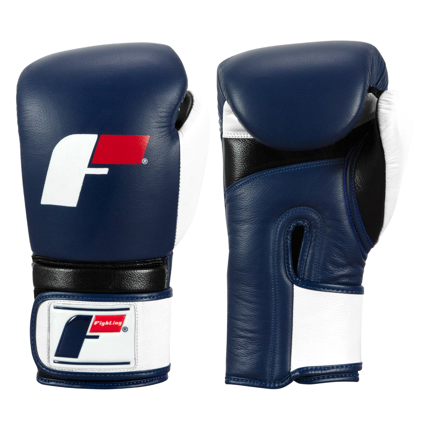 color:blue/white::Fighting Force Training Gloves main view