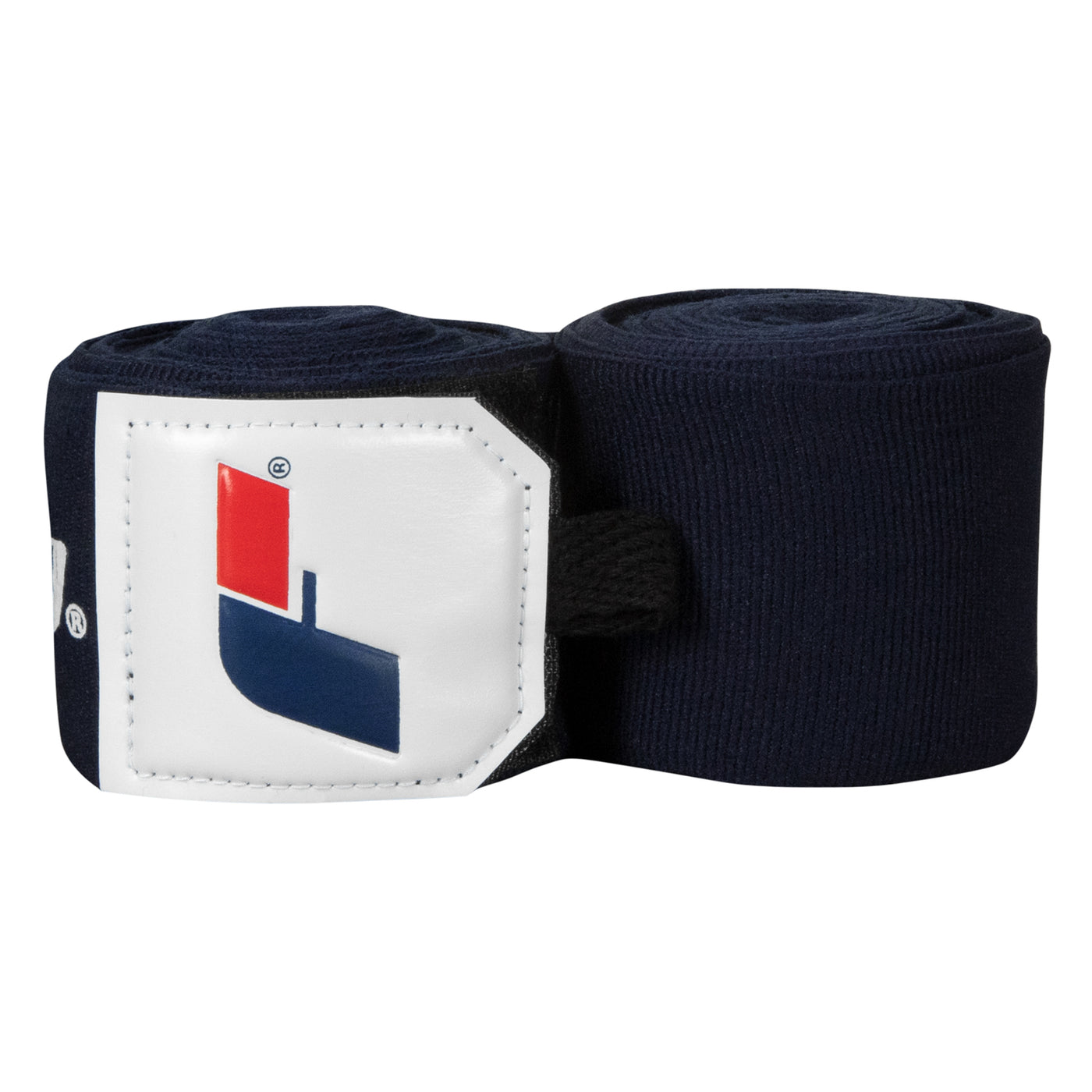 color:Blue/White::Fighting 180” Semi Elastic Hand Wraps