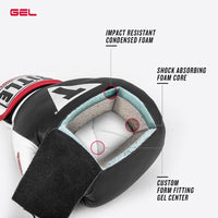 variant:Black::TITLE Boxing Gel World Elastic Training Gloves
