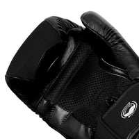 variant:black::TITLE Boxing Gel Washable Fitness Gloves 3.0 palm view