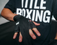 variant:lifestyle::TITLE Boxing Gel Iron Fist Slip-On Knuckle Shields 2.0 additional close up of shields