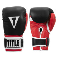 color:black/red::TITLE boxing Gel World 2.0 Bag Gloves main view