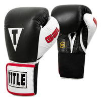 variant:Black::TITLE Boxing Gel World Elastic Training Gloves