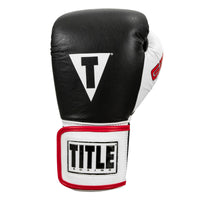 variant:Black::TITLE Boxing Gel World Elastic Training Gloves