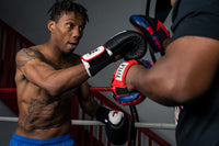 variant:Black::TITLE Boxing Gel World Elastic Training Gloves