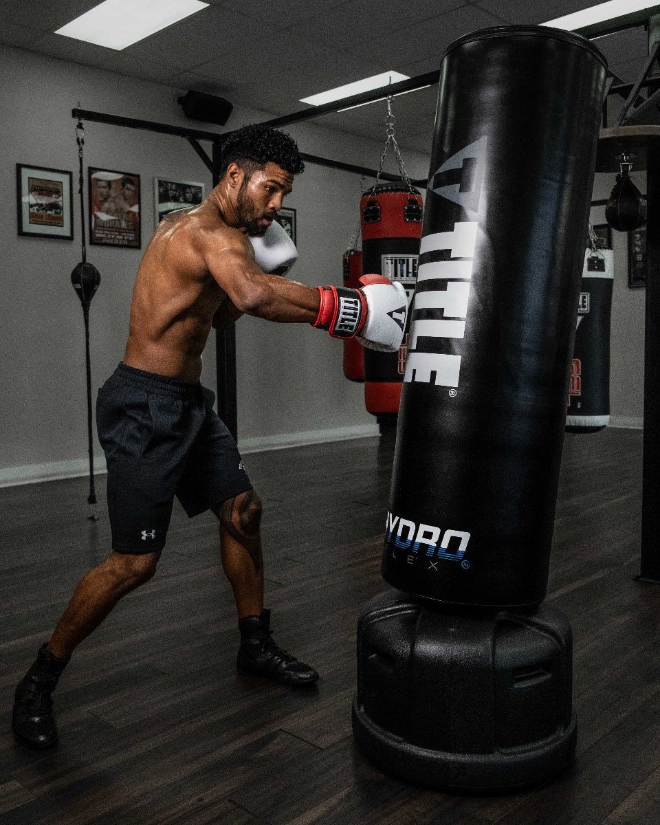 variant:lifestyle::TITLE Hydro-Flex H2O Freestanding Heavy Bag hitting bag standing bag