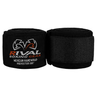 color:Black::Rival Boxing Mexican Hand Wraps 180" main view