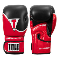color:red/black::TITLE Boxing Infused Foam Interrogate Training Gloves 2.0 main view