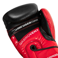 variant:red/black::TITLE Boxing Infused Foam Interrogate Training Gloves 2.0 fifth view