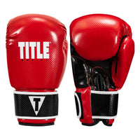 color:red/black::TITLE Boxing Instinct Fitness Bag Gloves main view