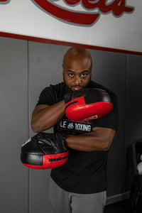 variant:lifestyle::TITLE Boxing "Double-Stuff" Jumbo Punch Mitts fifth view