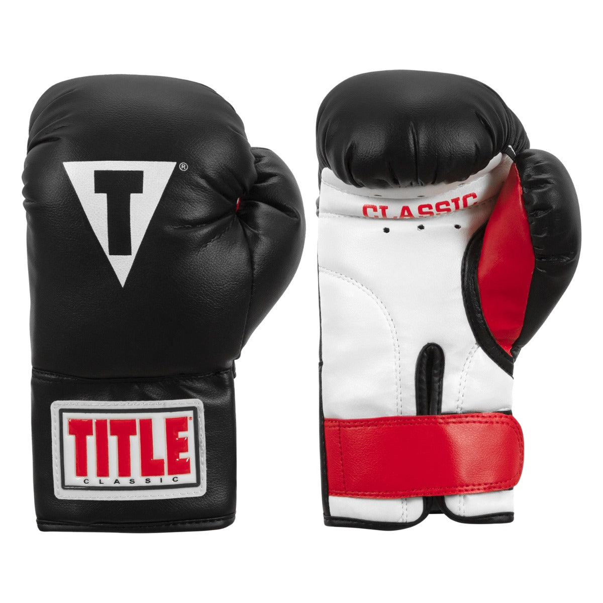 color:black/white/red::TITLE Classic Kid & Youth Boxing Gloves 2.0 main view