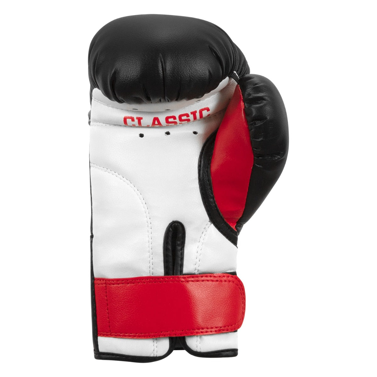 variant:black/white/red::TITLE Classic Kid & Youth Boxing Gloves 2.0 single glove palm view