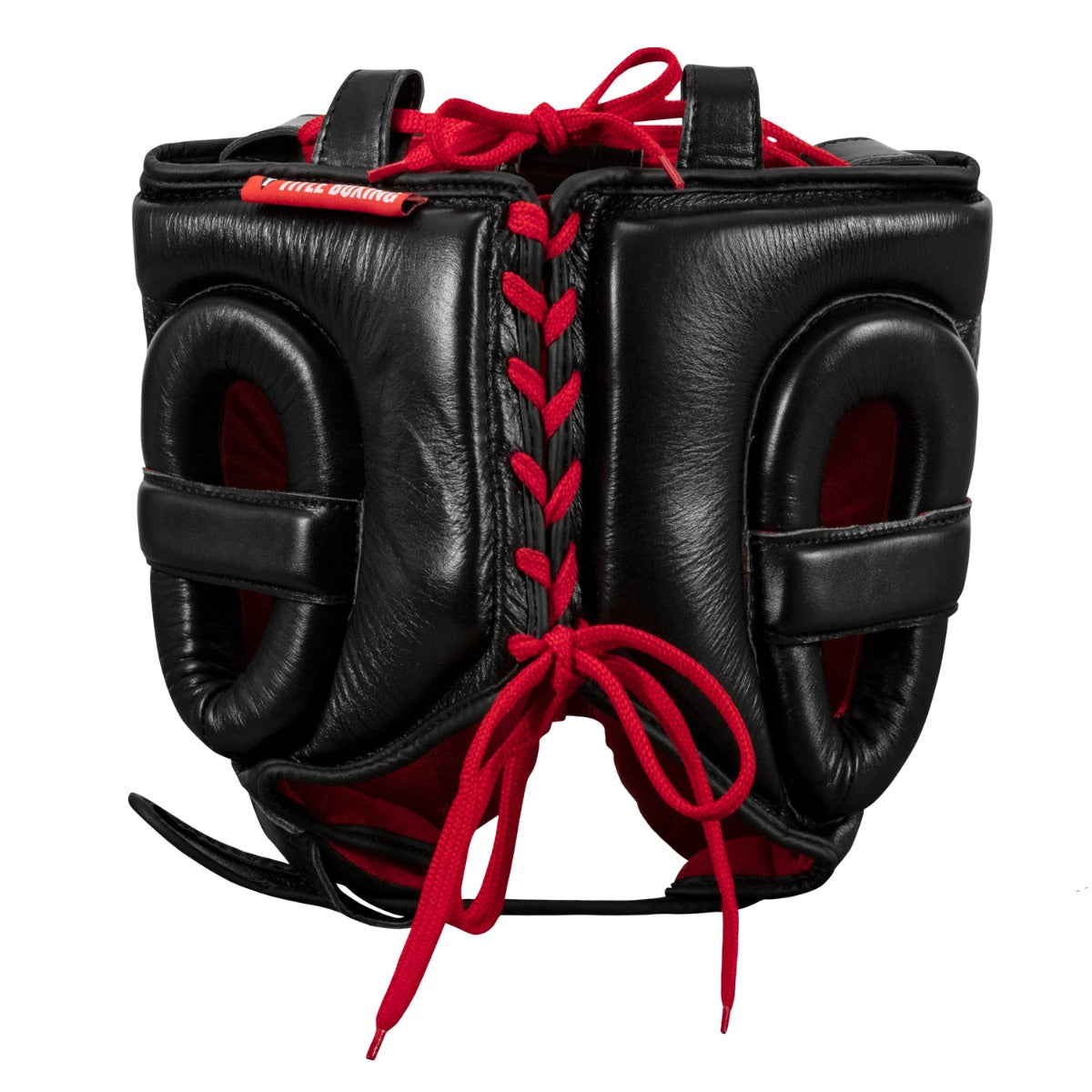 variant:Black::TITLE Boxing Ko-Vert Headgear  back view
