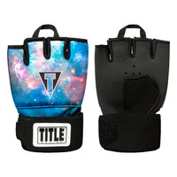 color:black::TITLE Boxing Defender Sublimated Glove Wraps